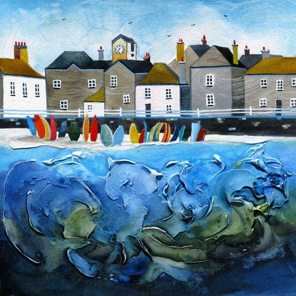 Mousehole, Cornwall by Anya Simmons